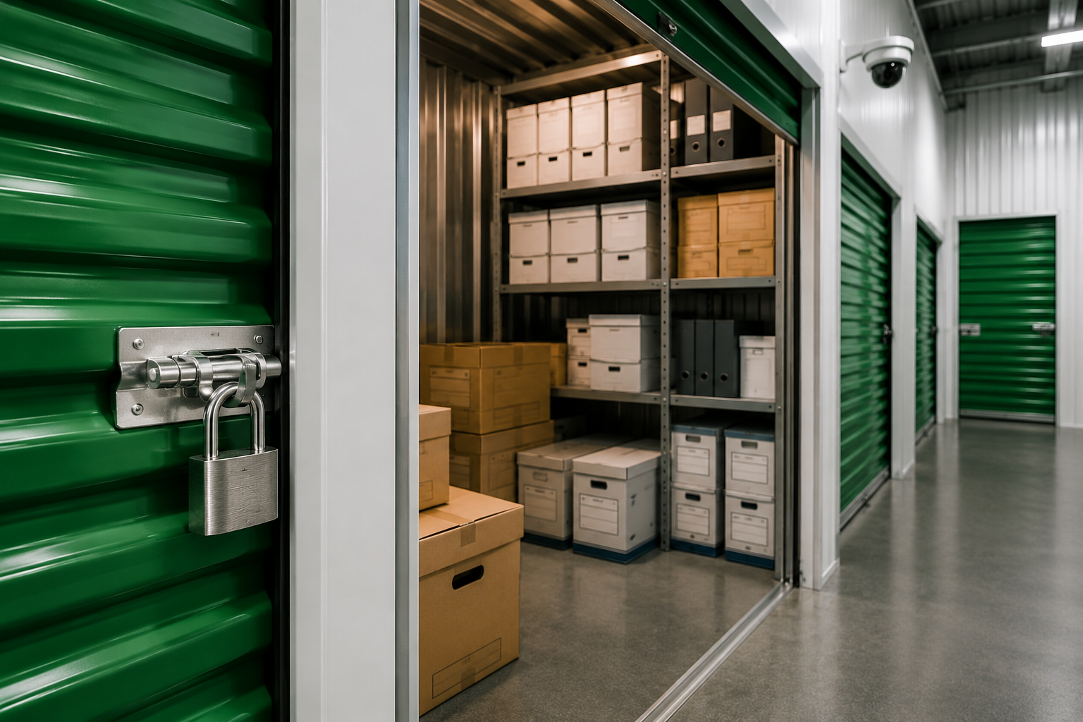 Box sécurisé pour archives